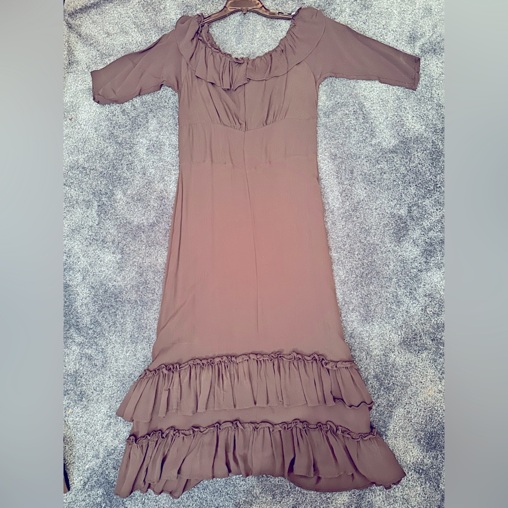 Black vintage Newport News maxi dress